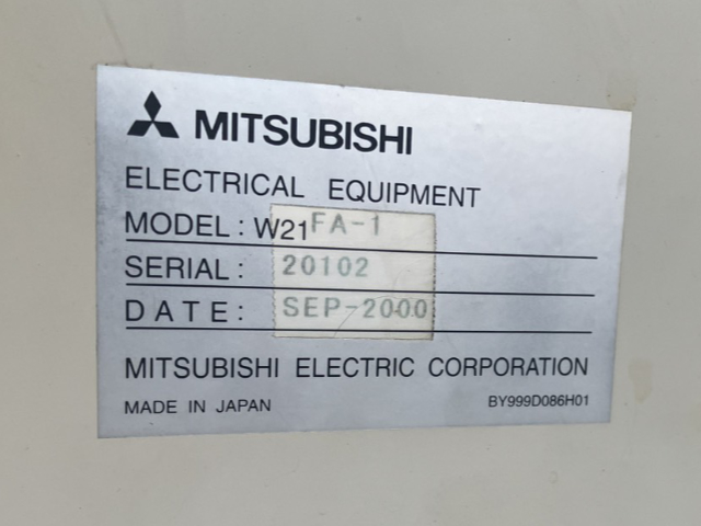 207139 ワイヤーカット 三菱電機 2000 FA20の写真5