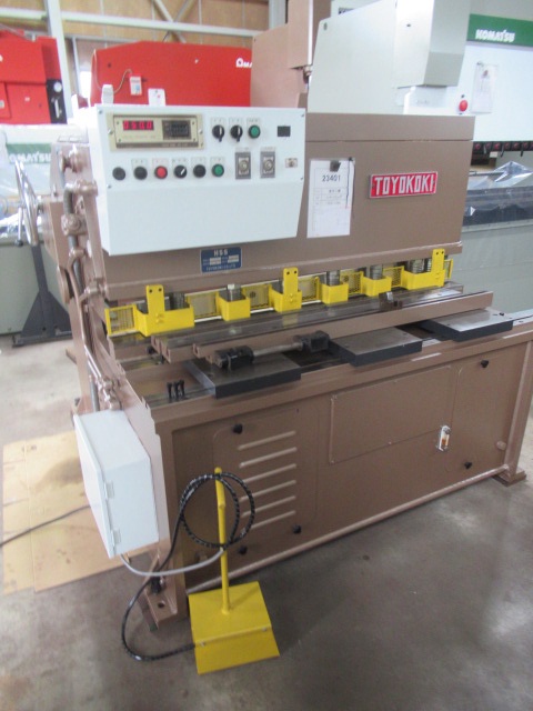 208032 シャーリング 東洋工機 1984 HSS-1245の写真1