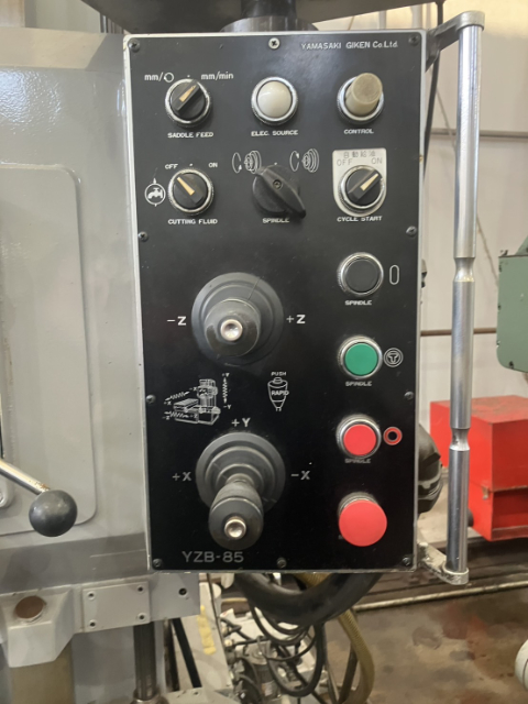 208289 横中ぐりフライス盤 山崎技研 1989 YZB-85の写真6