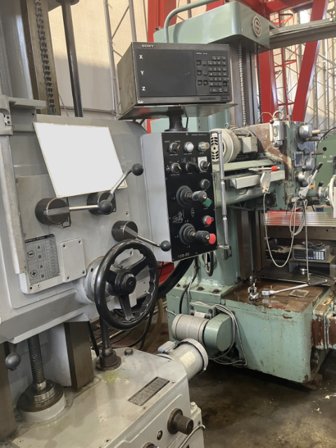 208289 横中ぐりフライス盤 山崎技研 1989 YZB-85の写真7