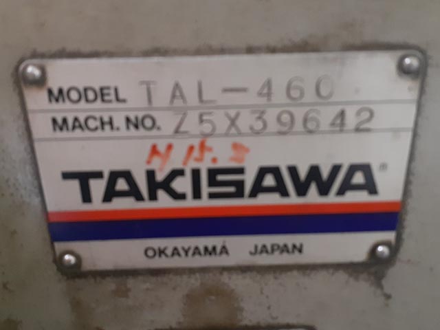 209792 旋盤 滝澤鉄工所 2003 TAL460-1000の写真6