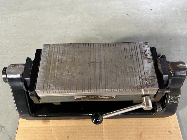 210549 可傾式永磁チャック 岡本  PFA-125x250の写真5