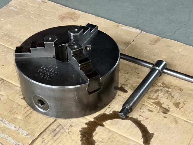 211375 三ツ爪スクロールチャック 北川鉄工所  JN07の写真2