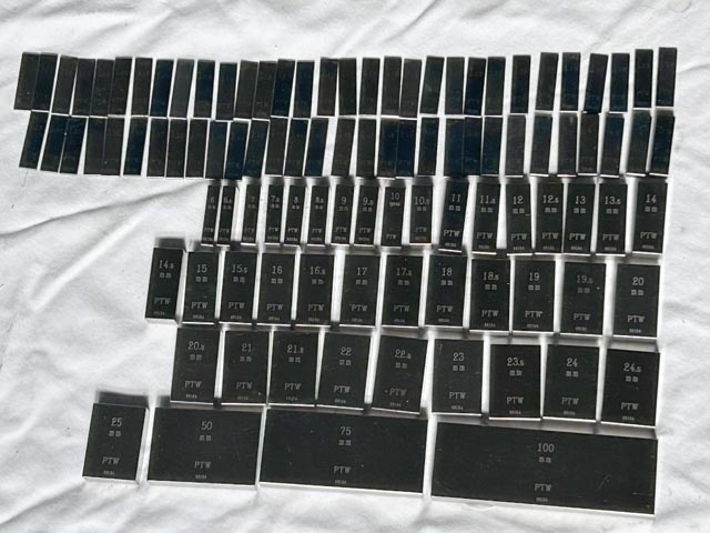 211376 ブロックゲージ ツガミ  PTW SET B-2の写真2