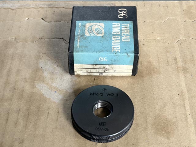 211982 ねじゲージ OSG  M16P2 WRIIの写真1