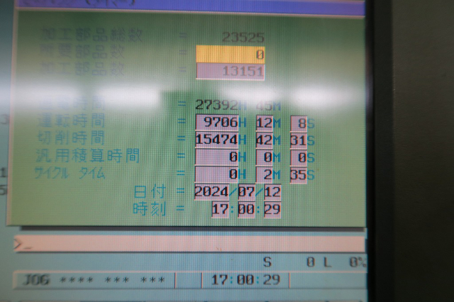 212791 立型マシニングセンタ 大隈豊和 2004 MILLAC-852Vの写真7