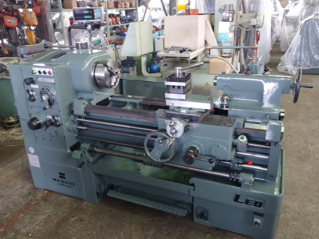 212908 旋盤 ワシノ 1992 LEO-80Aの写真1