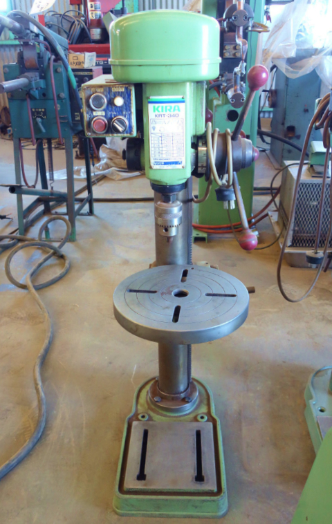 214873 タップ兼用卓上ボール盤 キラ  KRT-340の写真1