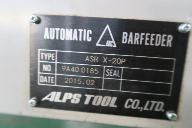 215181 NC旋盤 ツガミ 2015 BH20Zの写真9