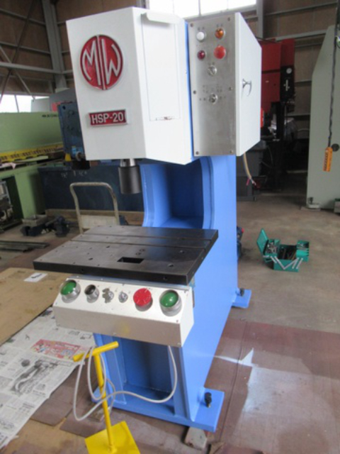 215609 セットプレス 東洋工機 1985 HSP-20の写真1