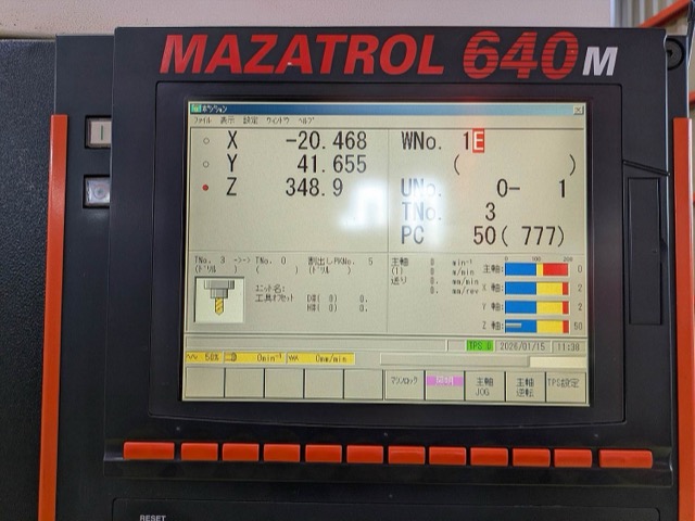 216287 立型マシニングセンタ ヤマザキマザック 2008 FJV-250の写真08