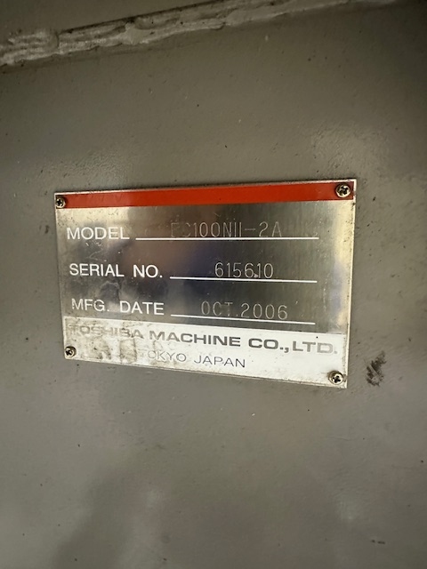 217078 射出成形機 東芝 2006 EC100NII-2Aの写真7