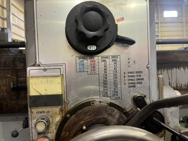 217831 ラジアルボール盤 富永鉄工所 1990 RH-1225の写真3