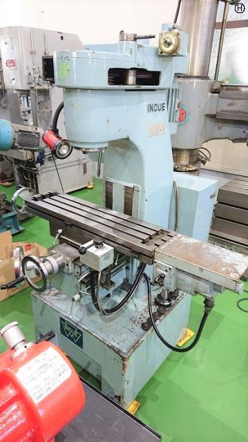 217900 ひざ型立フライス盤 井上工機  IV-780の写真2