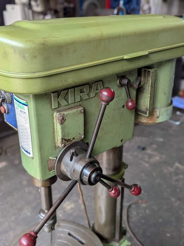 217914 タップ兼用卓上ボール盤 キラ  KRT-420Pの写真2