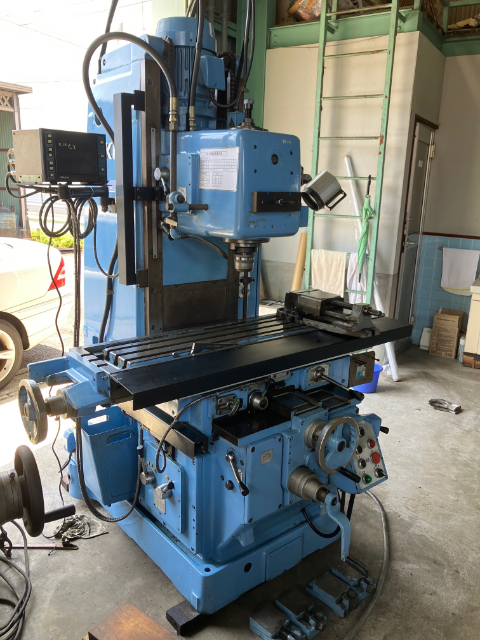 217919 立フライス盤 大阪機工 1992 MH-2Vの写真1