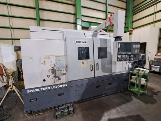 218458 NC旋盤 オークマ 2006 LB300-MYの写真1