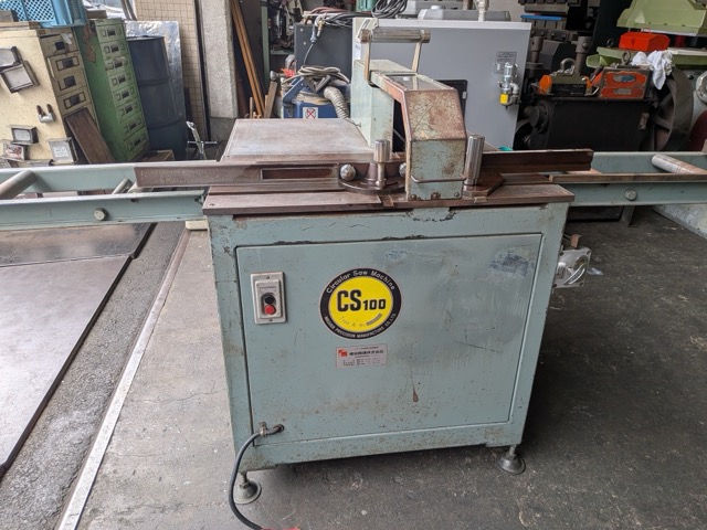 218709 アルミ切断機 増田精機  CS-100の写真2
