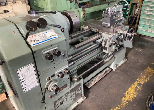 218913 切落付旋盤 ブルーライン  AL-6A-85の写真1