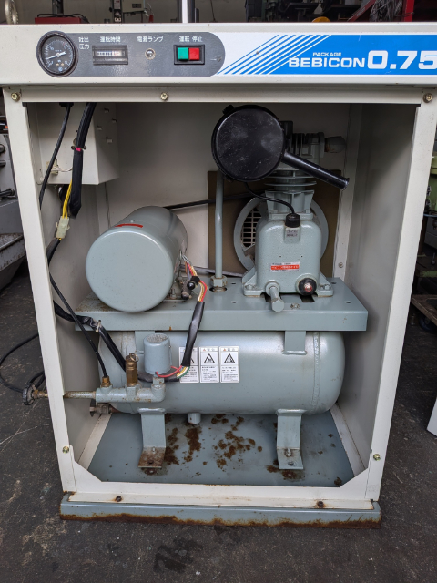 219024 パッケージコンプレッサー 日立産機  PB-0.75PSC6の写真4