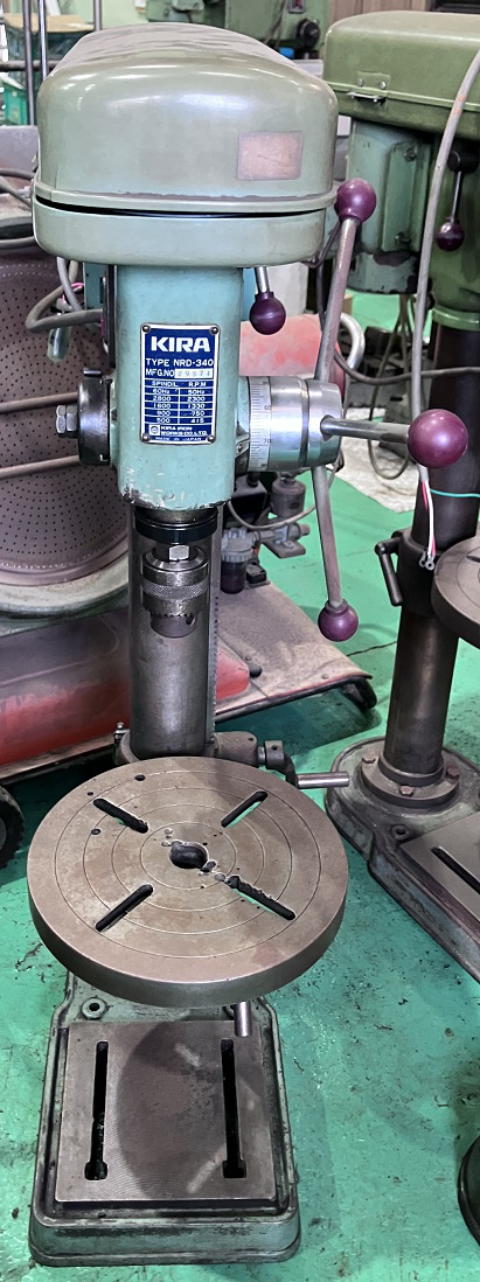 219096 卓上ボール盤 キラ  NRD-340の写真1