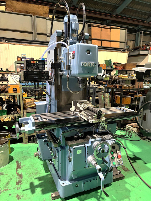 219133 立フライス盤 大阪機工 2007 MH-2Vの写真1