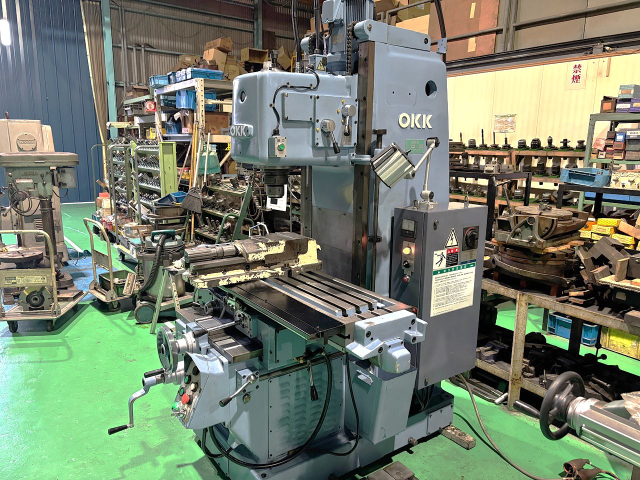219133 立フライス盤 大阪機工 2007 MH-2Vの写真2