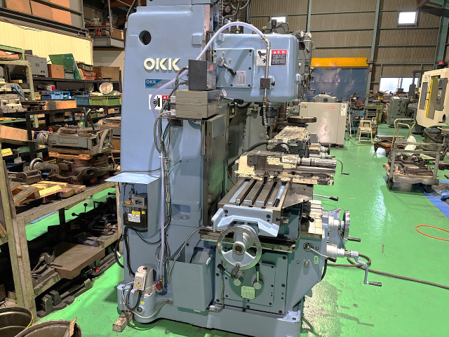 219133 立フライス盤 大阪機工 2007 MH-2Vの写真3