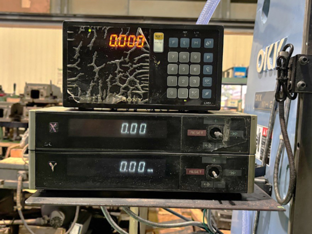 219133 立フライス盤 大阪機工 2007 MH-2Vの写真7