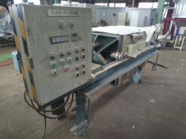 219959 フィルタープレス 日本沪過装置 PFM-8Cの写真1