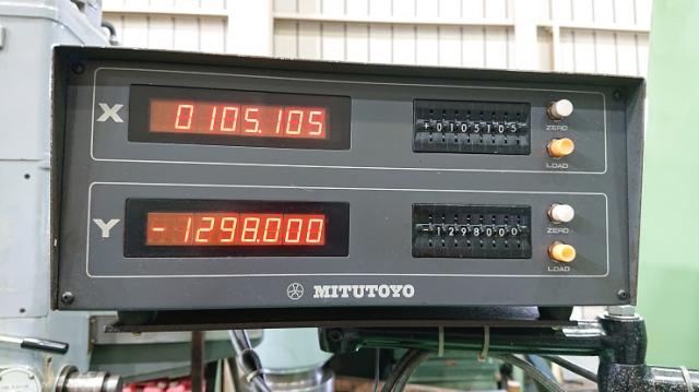 220028 ベッド型立フライス盤 大阪機工 1988 MH-3VIIの写真8