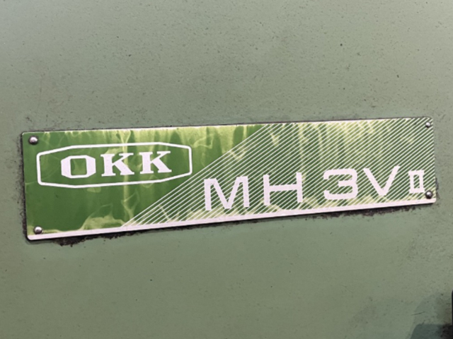 220063 立フライス盤 大阪機工 1990 MH-3VIIの写真4