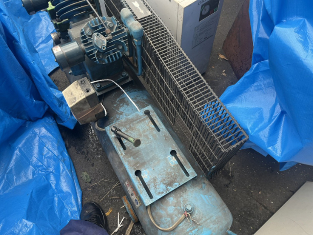 220085 レシプロコンプレッサー 明治機械 2009 GNO-3Cの写真2