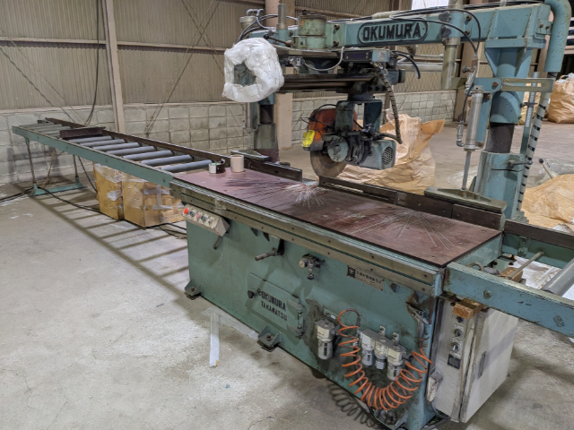 220340 アルミ切断機 奥村機械  ACGII-Aの写真2