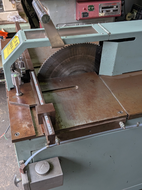 220342 アルミ切断機 増田精機  CS-100の写真3