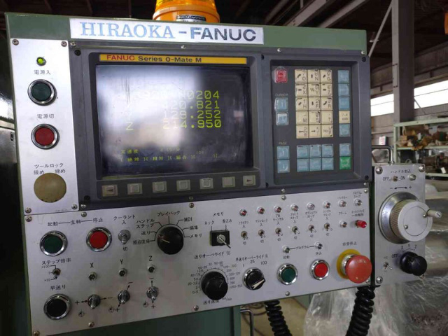 220415 NCフライス盤 平岡工業 1991 PNC-MFVの写真5