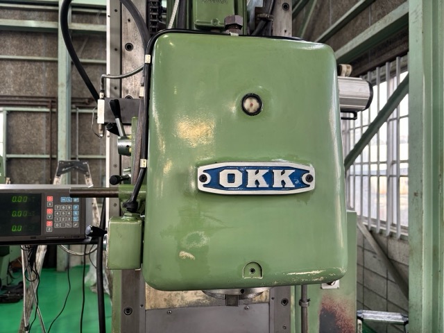 221220 立フライス盤 大阪機工 1983 MH-3Vの写真2