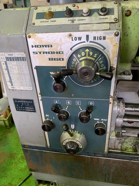 221314 旋盤 豊和産業 1970 STRONG860の写真3