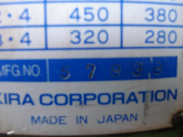 221437 卓上ボール盤 キラ  KRT-340の写真3