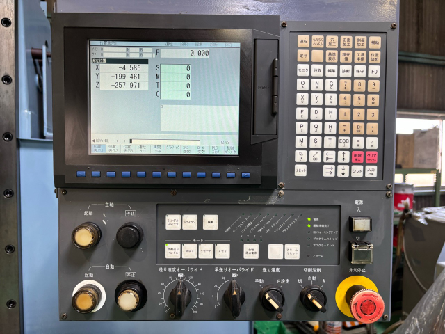 221444 NC立フライス盤 大阪機工 2004 らくらくミル RRM-3Vの写真9