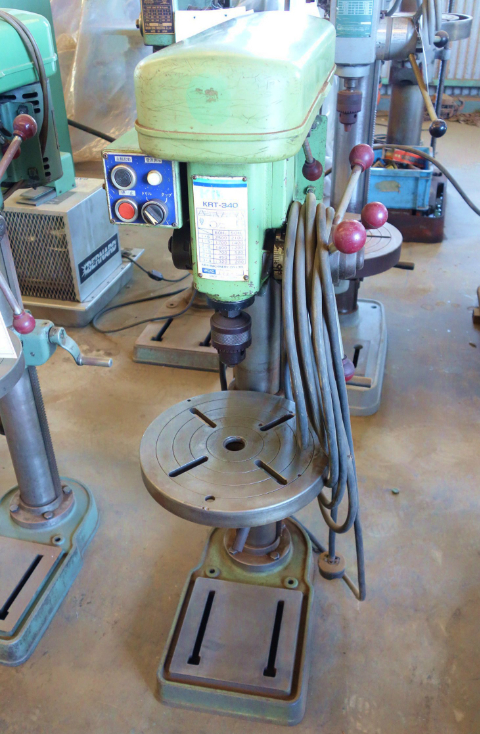 221446 タップ兼用卓上ボール盤 キラ  KRT-340の写真2