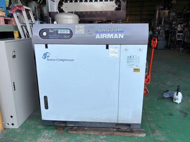221676 スクリューコンプレッサー 北越工業  SAS-22Pの写真