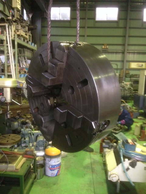 221838 四ツ爪単動チャック 北川鉄工所  の写真4