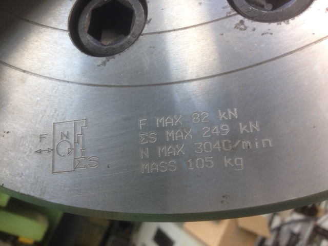 221840 パワーチャック 北川鉄工所  N-15の写真6