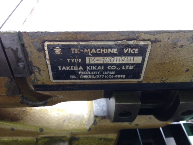 222023 油圧内蔵式万能傾斜バイス 武田機械  TK-100HVUIの写真3