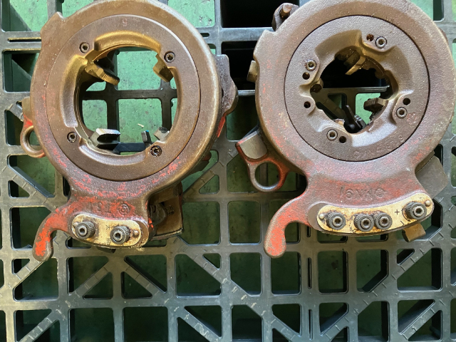 222333  パイプねじ切り機 レッキス工業  90AIIの写真7