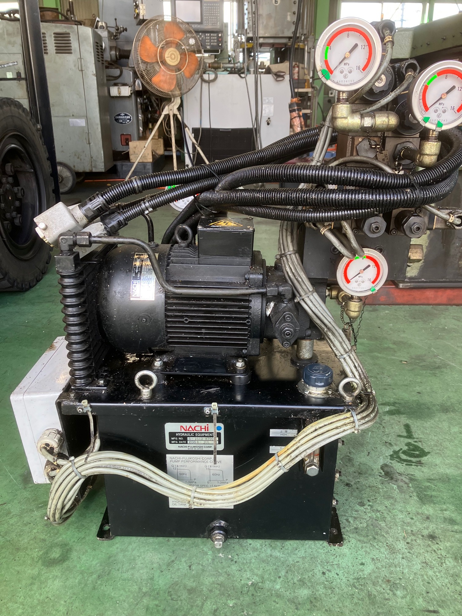 222379 油圧ユニット 不二越 2008 の写真1