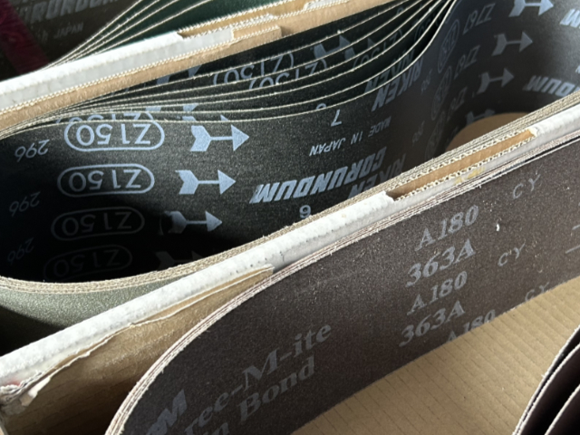 222416 ベルトグラインダー用ベルト スリーエム、理研コランダム の写真3