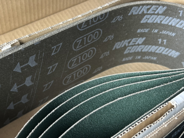 222416 ベルトグラインダー用ベルト スリーエム、理研コランダム の写真4