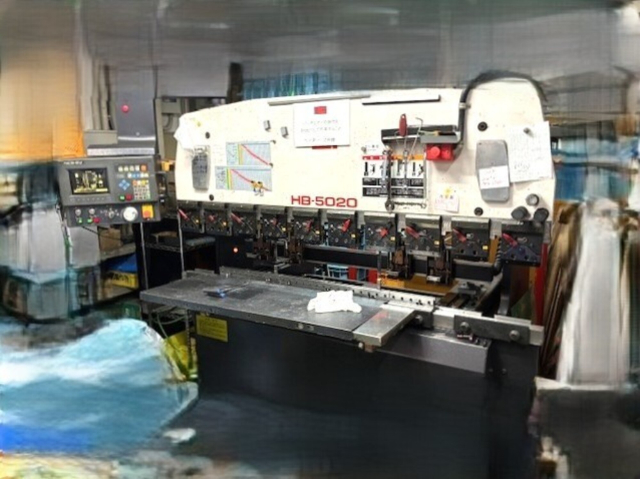 222446 油圧プレスブレーキ ワシノ機械 2002 HB-5020Eの写真1